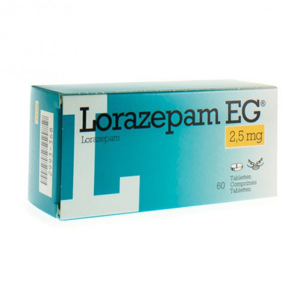 Lorazepam EG 2,5mg til salg